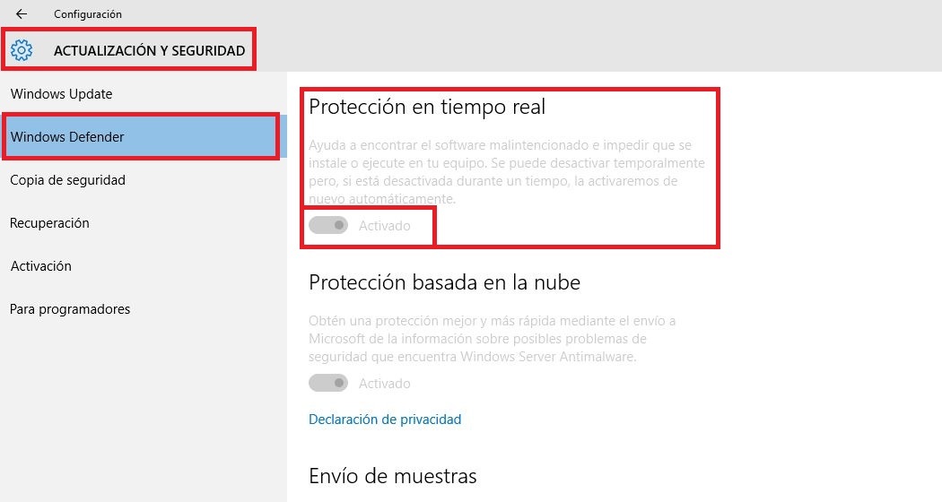 Como Desactivar La Protecci N En Tiempo Real Del Antivirus Windows Defender En Windows